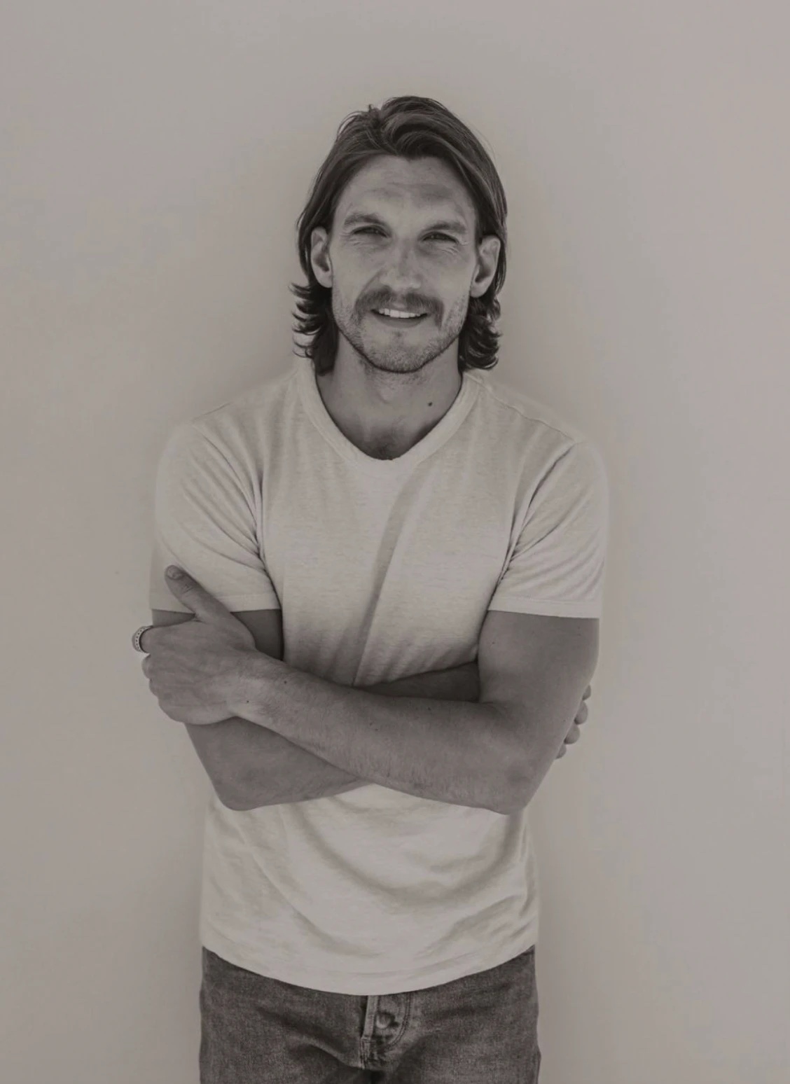 Scott Michael Foster — Black & White Portrait